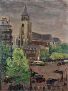 Paris, St. Germain des Pres, 1953